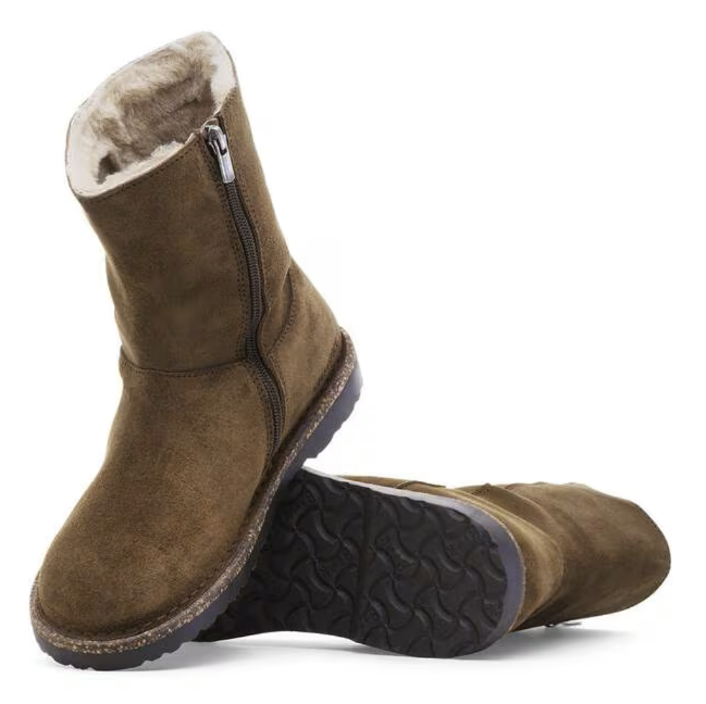Birkenstock Women's Suede Uppsala Zip Shearling