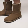 Birkenstock Women's Suede Uppsala Zip Shearling