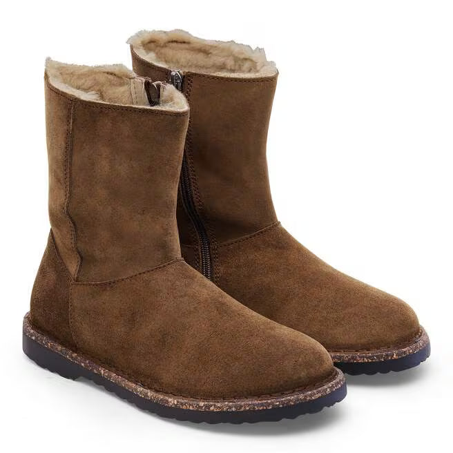 Birkenstock Women's Suede Uppsala Zip Shearling