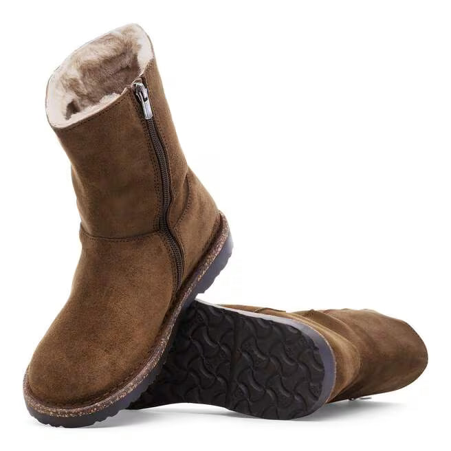 Birkenstock Women's Suede Uppsala Zip Shearling
