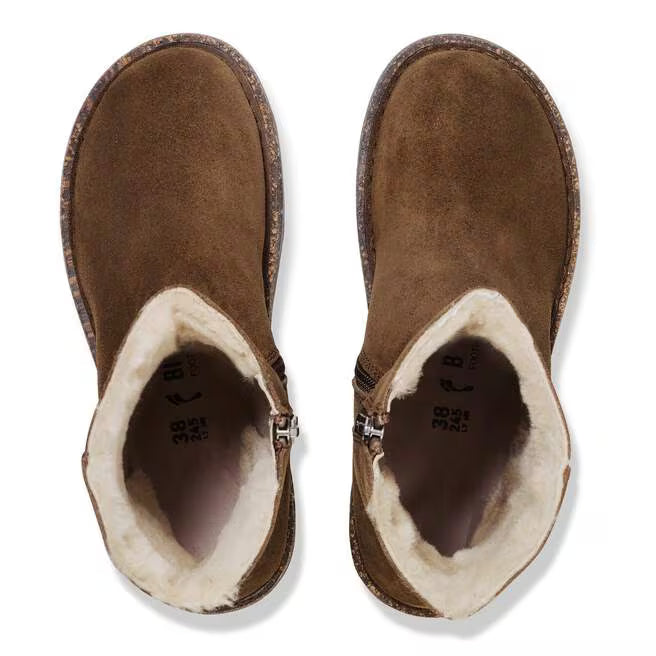 Birkenstock Women's Suede Uppsala Zip Shearling