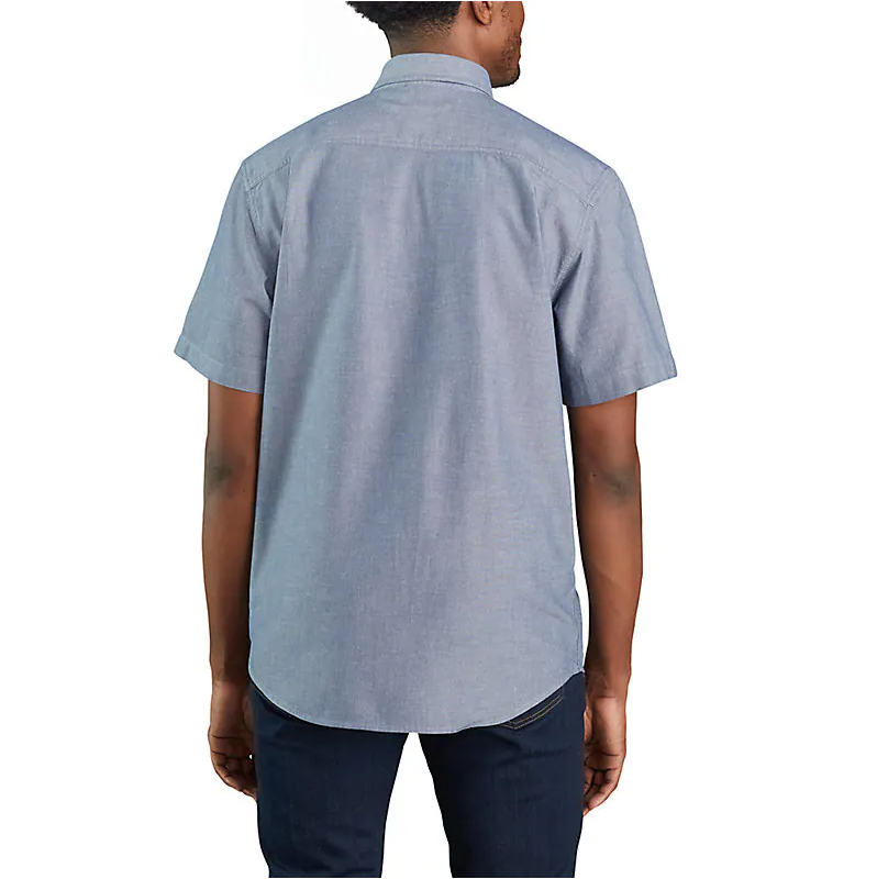 Carhartt Midweight Chambray Short-Sleeve Shirt