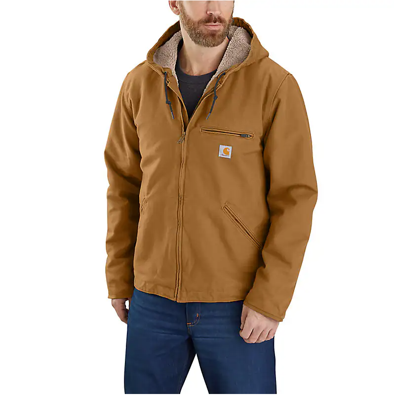 Carhartt Men's Sherpa-Lined Winter Jacket