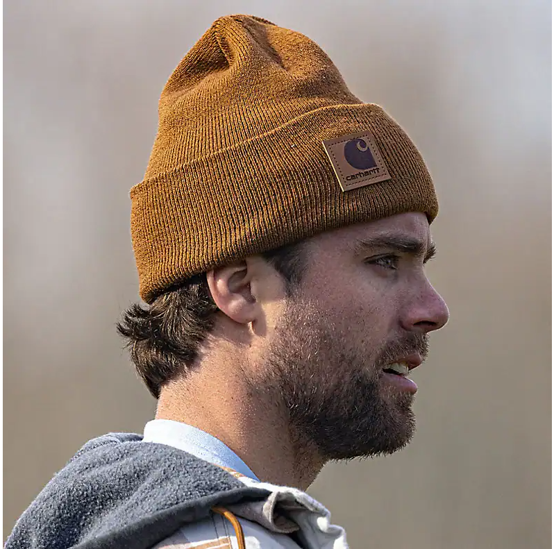 Carhartt Adult Leatherette Watch Cap Beanie