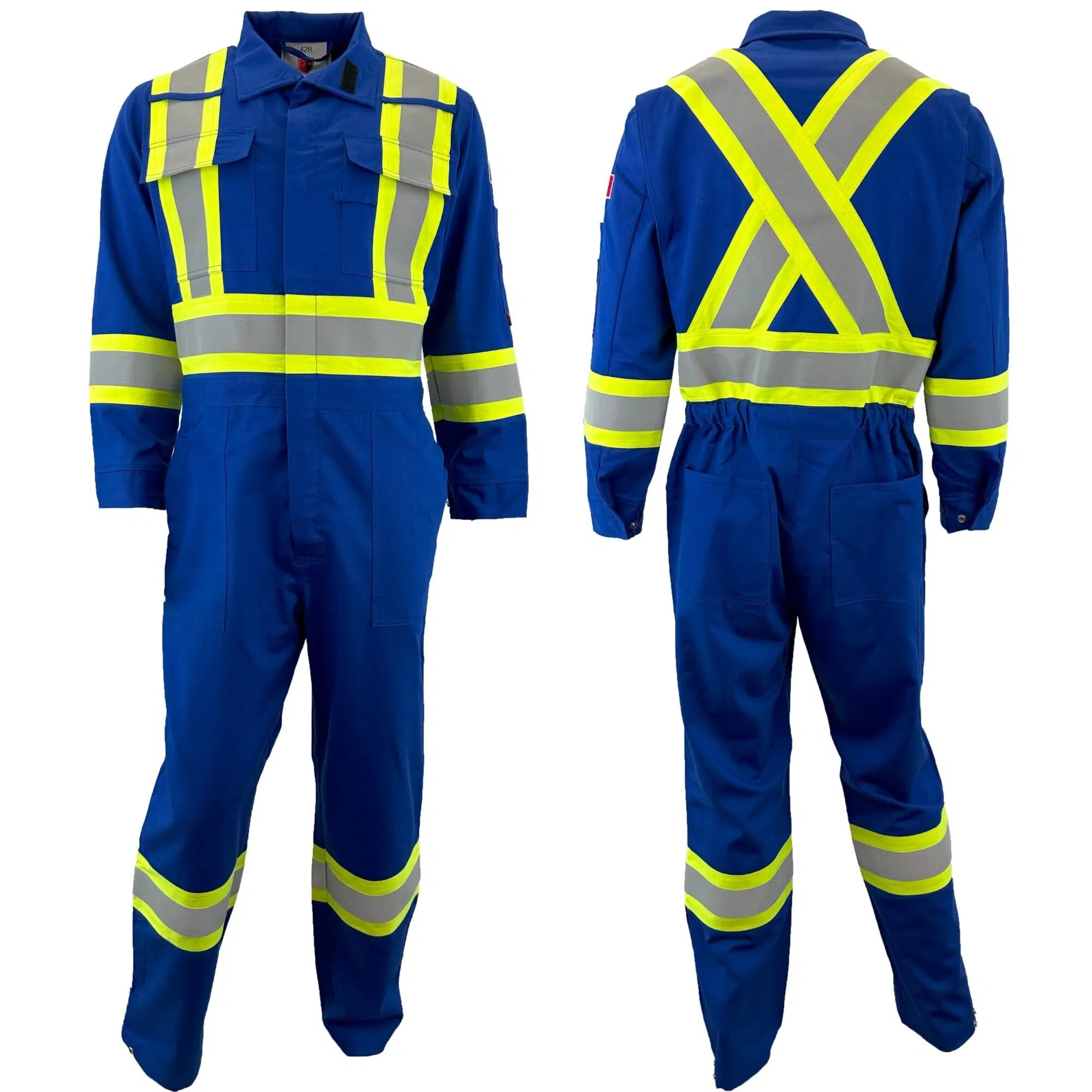 Atlas Men's Guardian® FR/AR 4” Hi-Viz Coveralls