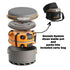 Jetboil Genesis Basecamp System - Orange