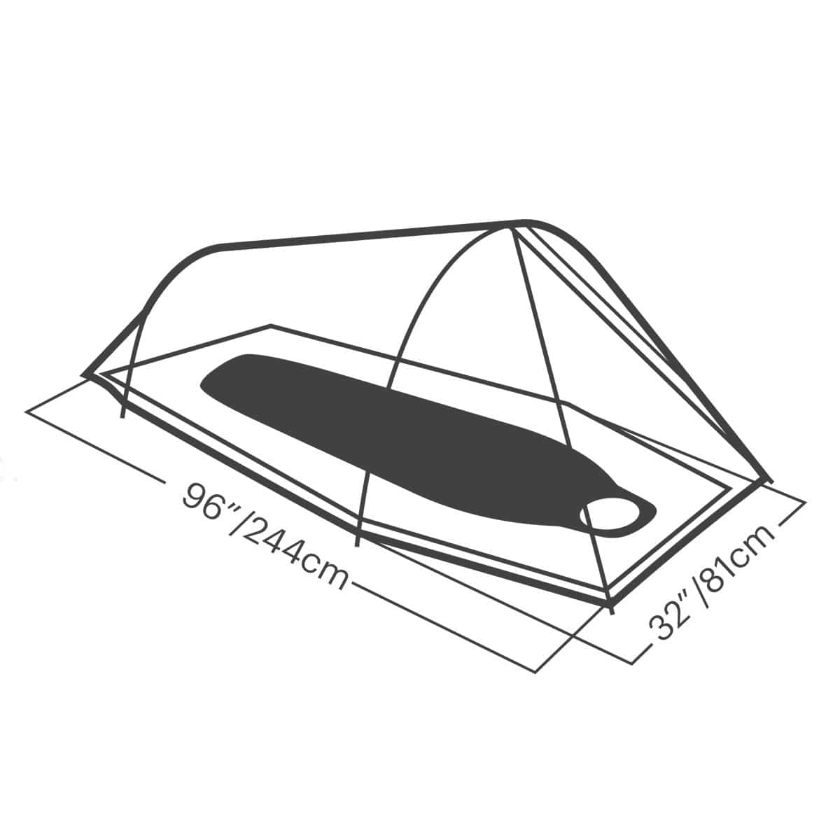 Eureka Solitaire AL 1-Person Tent