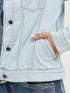 Wrangler Women's Retro Sherpa Lined Denim Jacket