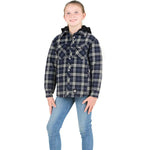 Berne Youth Heartland Quilt Lined Flannel Jacket