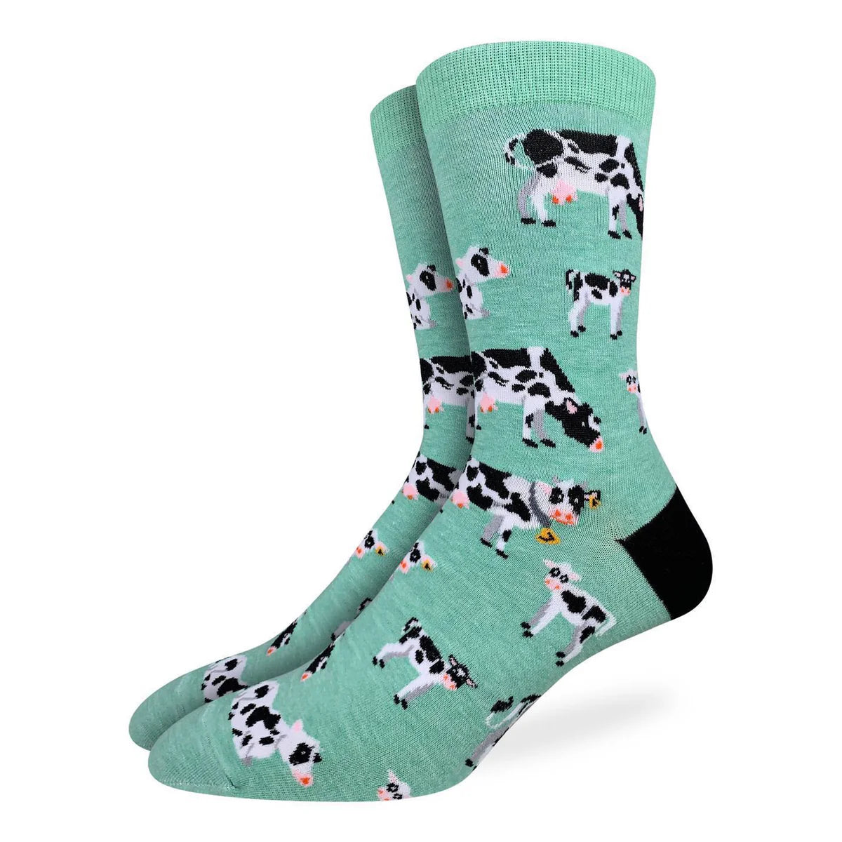 Good Luck Men's Cows in a Field Socks