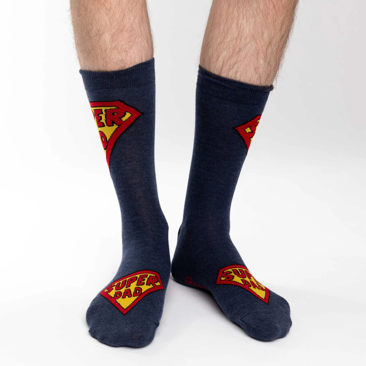 Goog Luck Men's Super Dad Socks