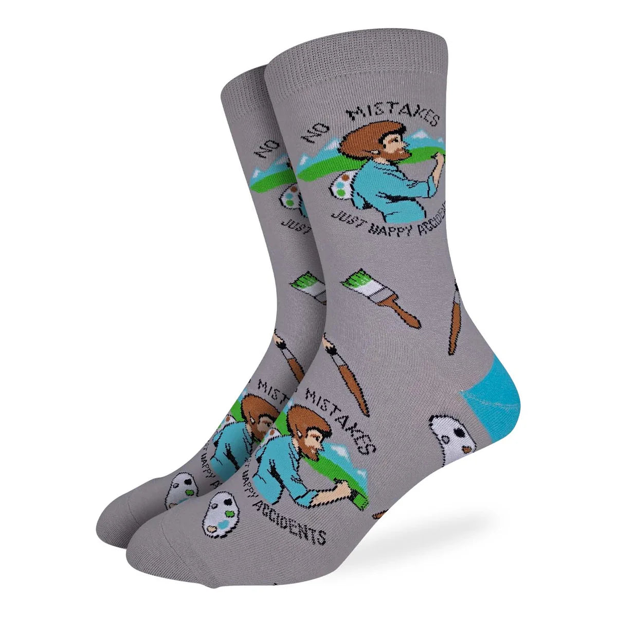 Good Luck Men's Bob Ross Socks