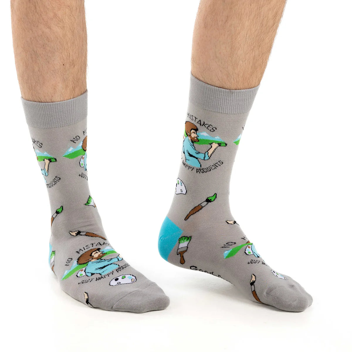Good Luck Men's Bob Ross Socks