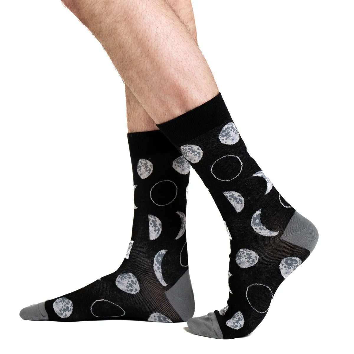 Good Luck Men's Phases of the Moon Socks