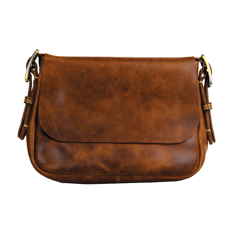 Rugged Earth Brown Leather Purse