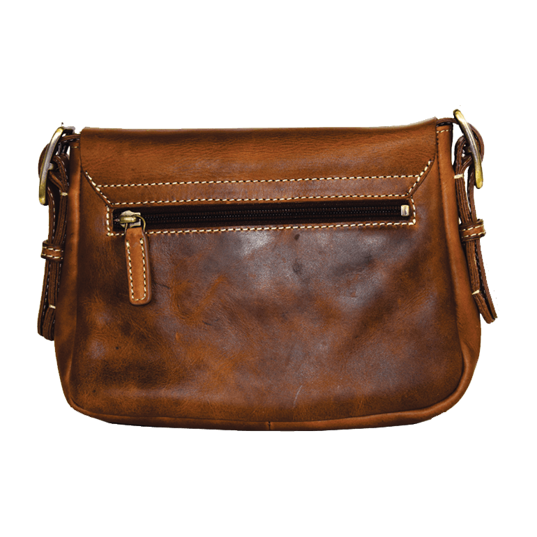 Rugged Earth Brown Leather Purse