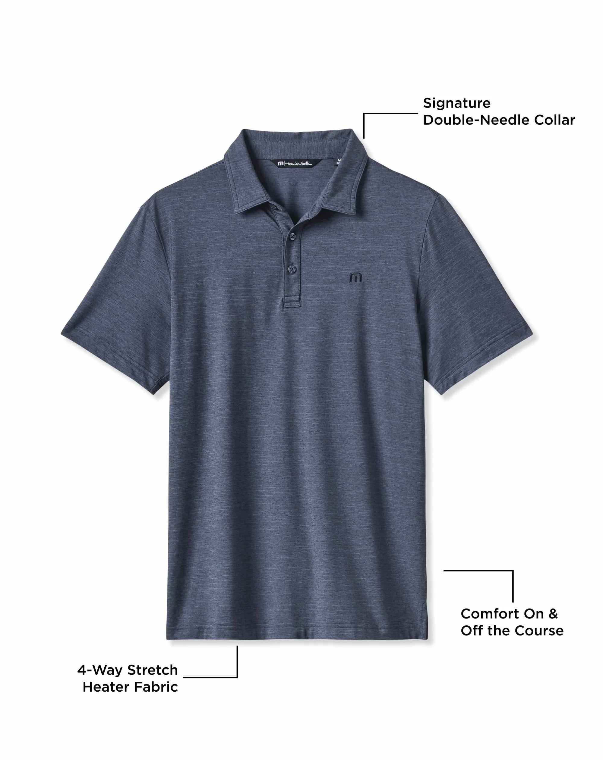 Travis Mathew Men's 'The Heater Polo'