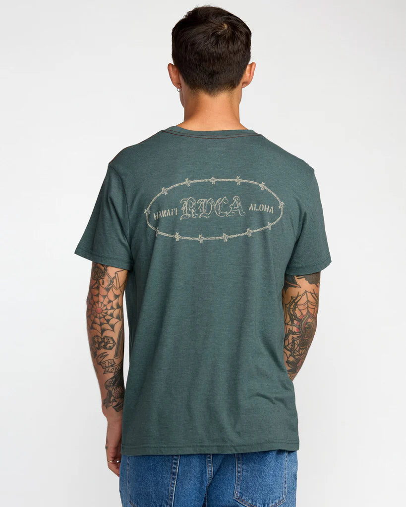 RVCA Men's Hi Barbed Short Sleeve