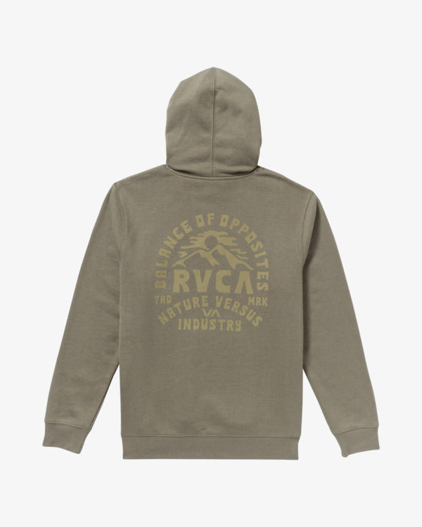 RVCA Men's Ridge Embroidered Hoodie