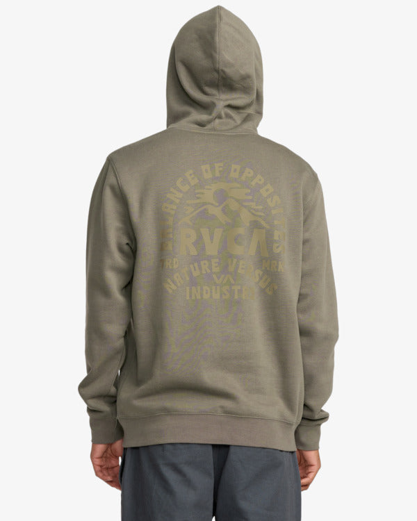 RVCA Men's Ridge Embroidered Hoodie