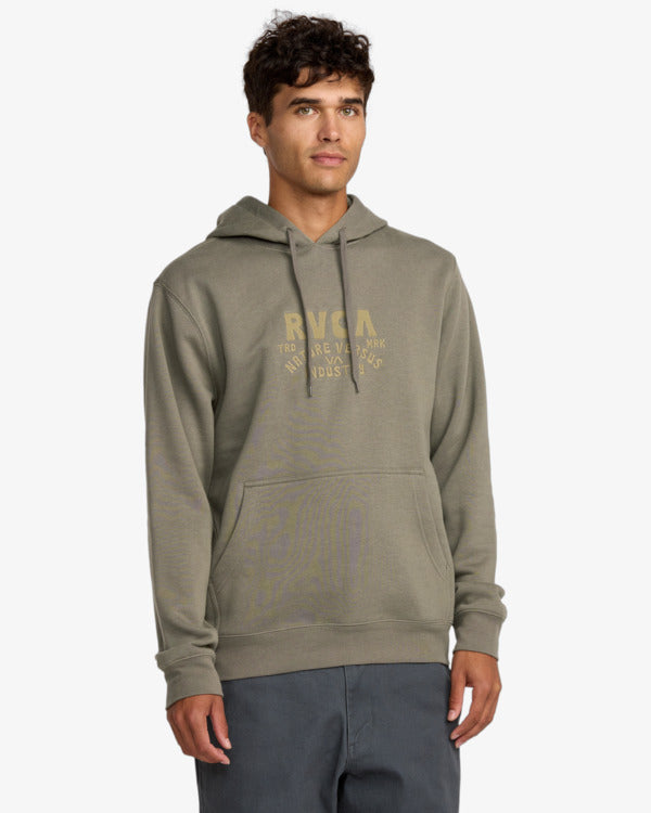 RVCA Men's Ridge Embroidered Hoodie