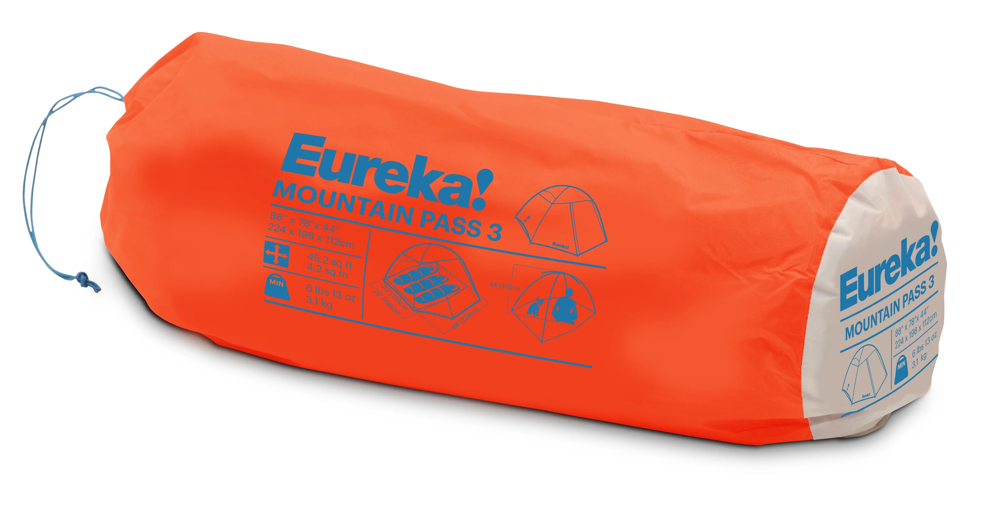 Eureka Mountain Pass 3-Person Tent