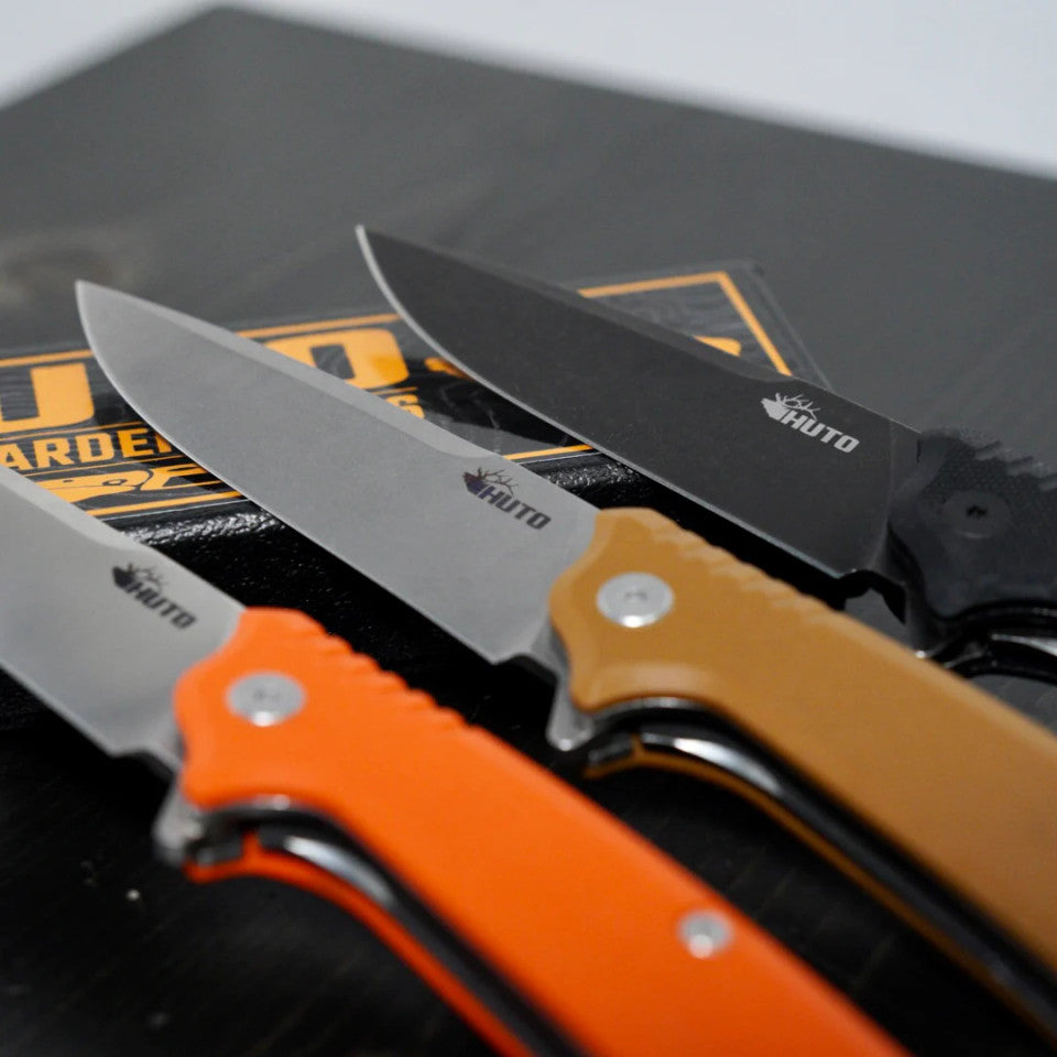 Huto Hunt Harder Folding Knife