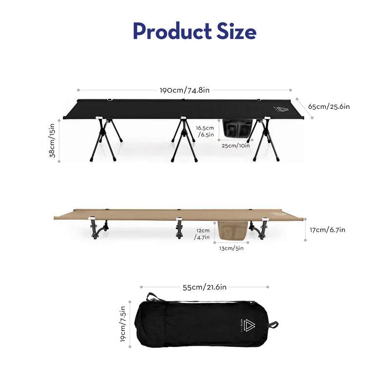Yatta Adventure Portable Camping Cot