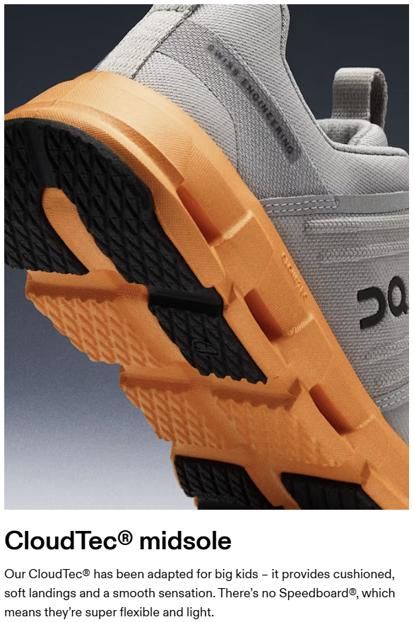 ON. Kid's Cloudswift