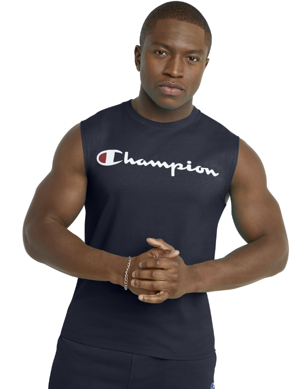 Champion Big & Tall Classic Graphic Muscle Tee