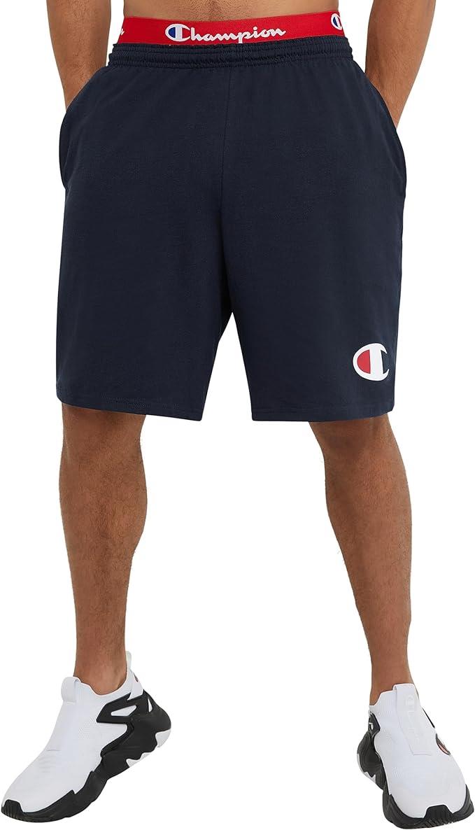 Champion Mens Graphic Jersey Shorts