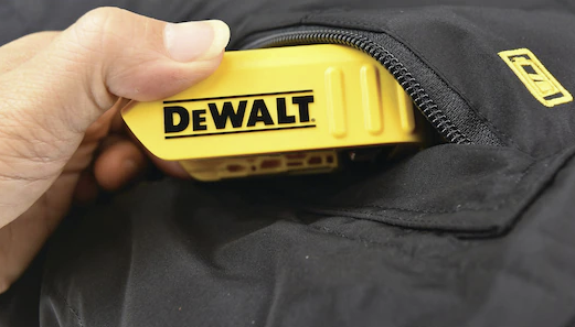 DeWalt Mens Lightweight Softshell Heated Jacket