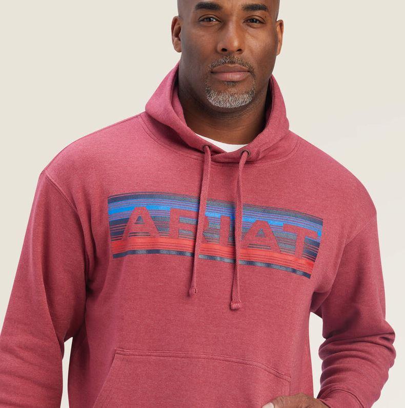 Men's Ariat Serape Logo Hoodie
