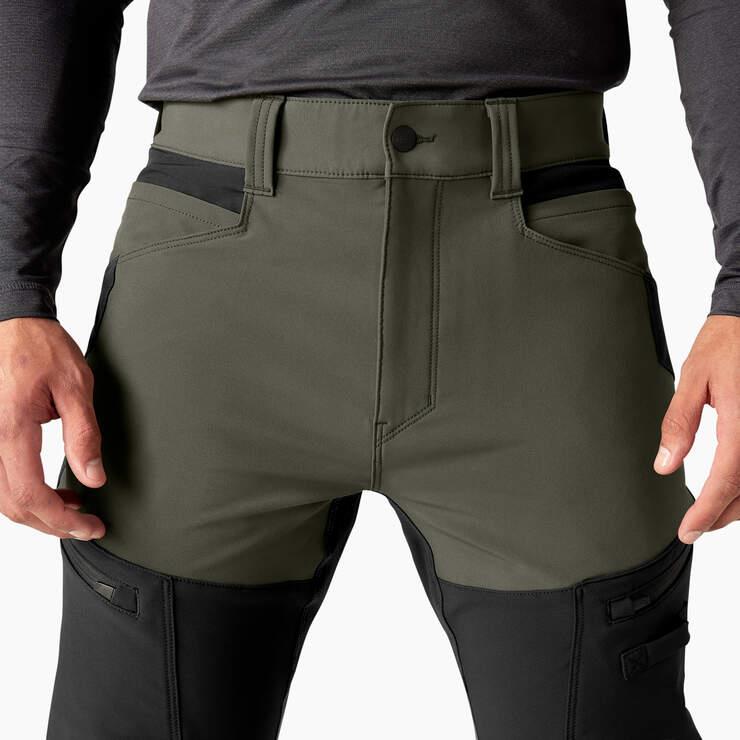 Dickies Mens FLEX Slim Fit Double Knee Tapered Pant