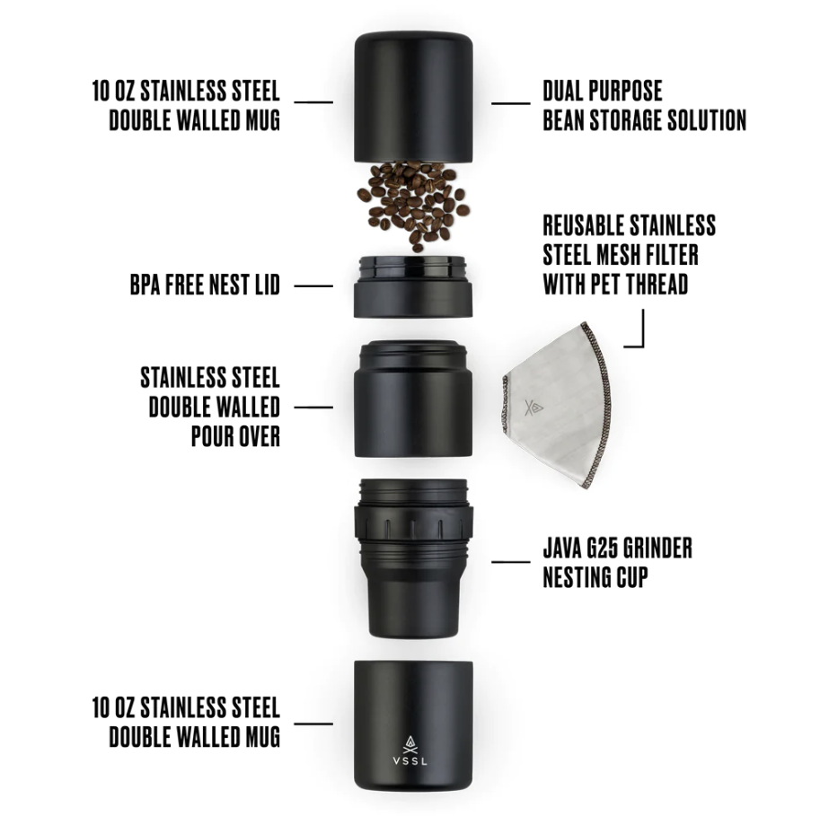 VSSL Nest Pour Over Coffee Kit