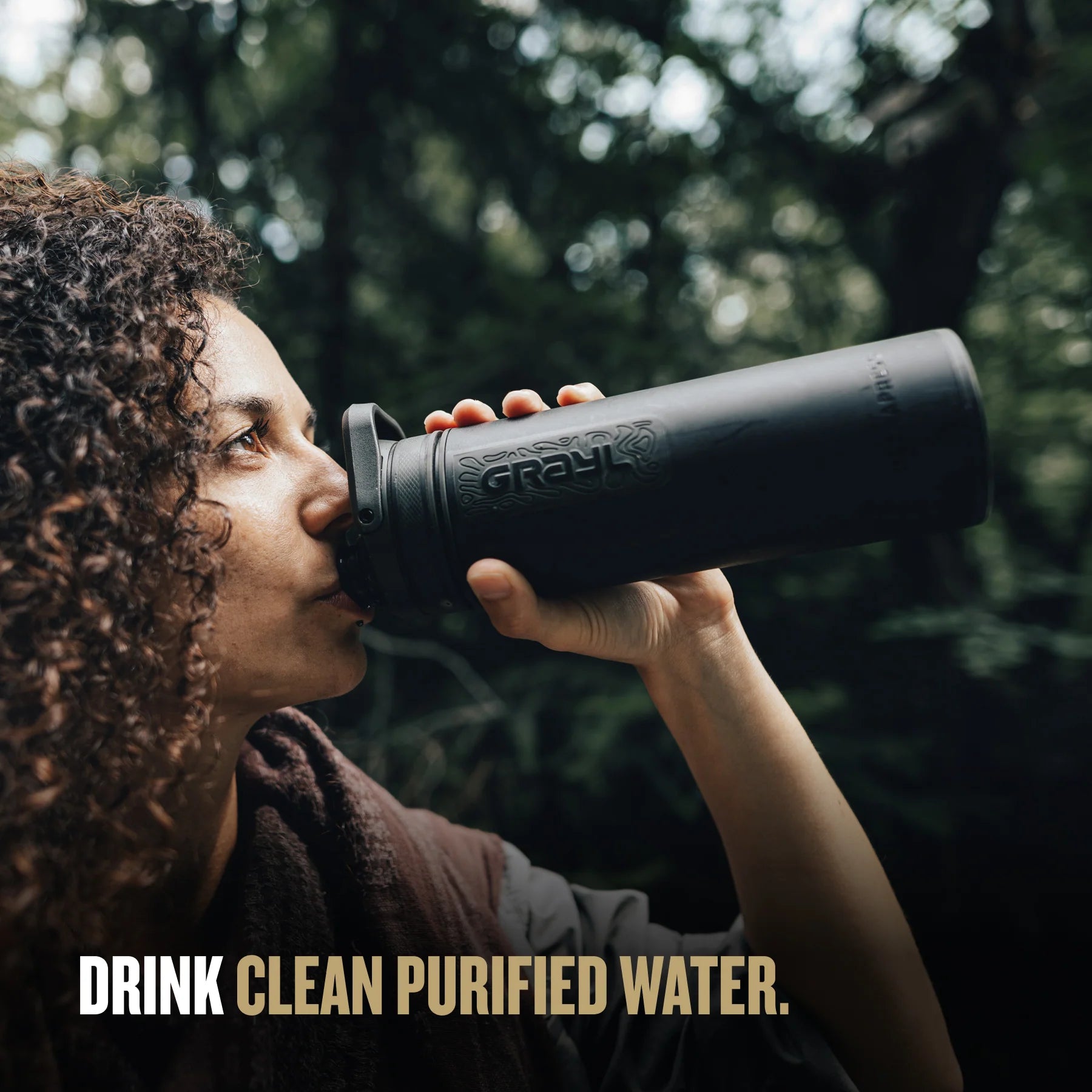 Grayl 16.9oz UltraPress® Purifier - Nature Edition