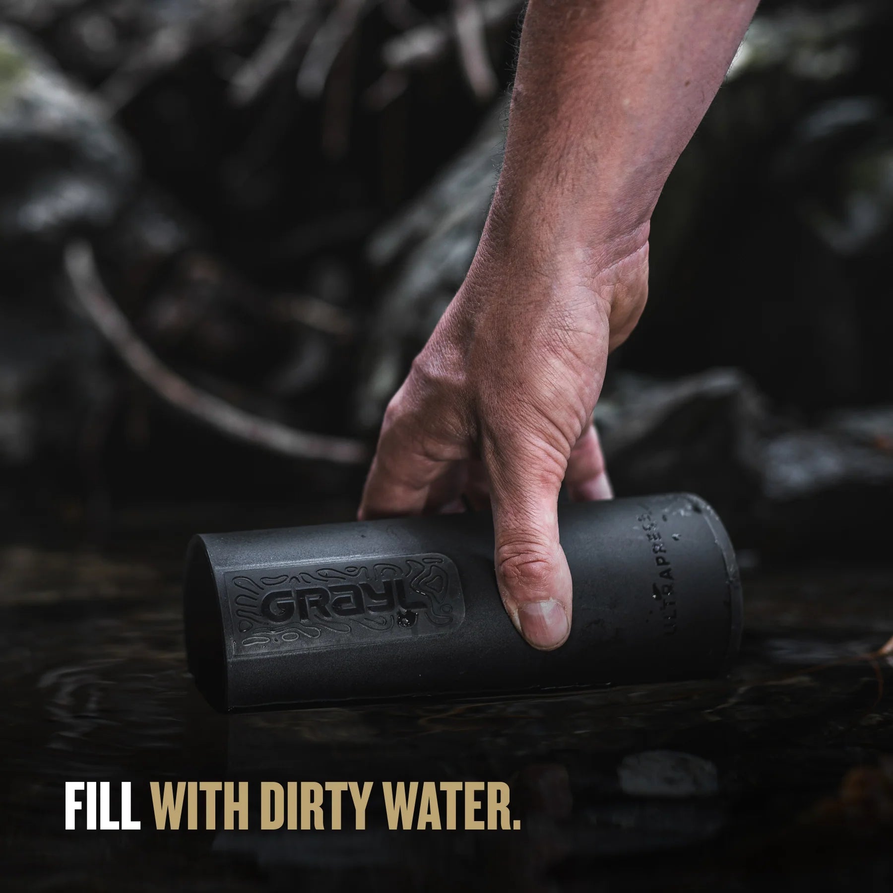 Grayl 16.9oz UltraPress® Purifier - Nature Edition