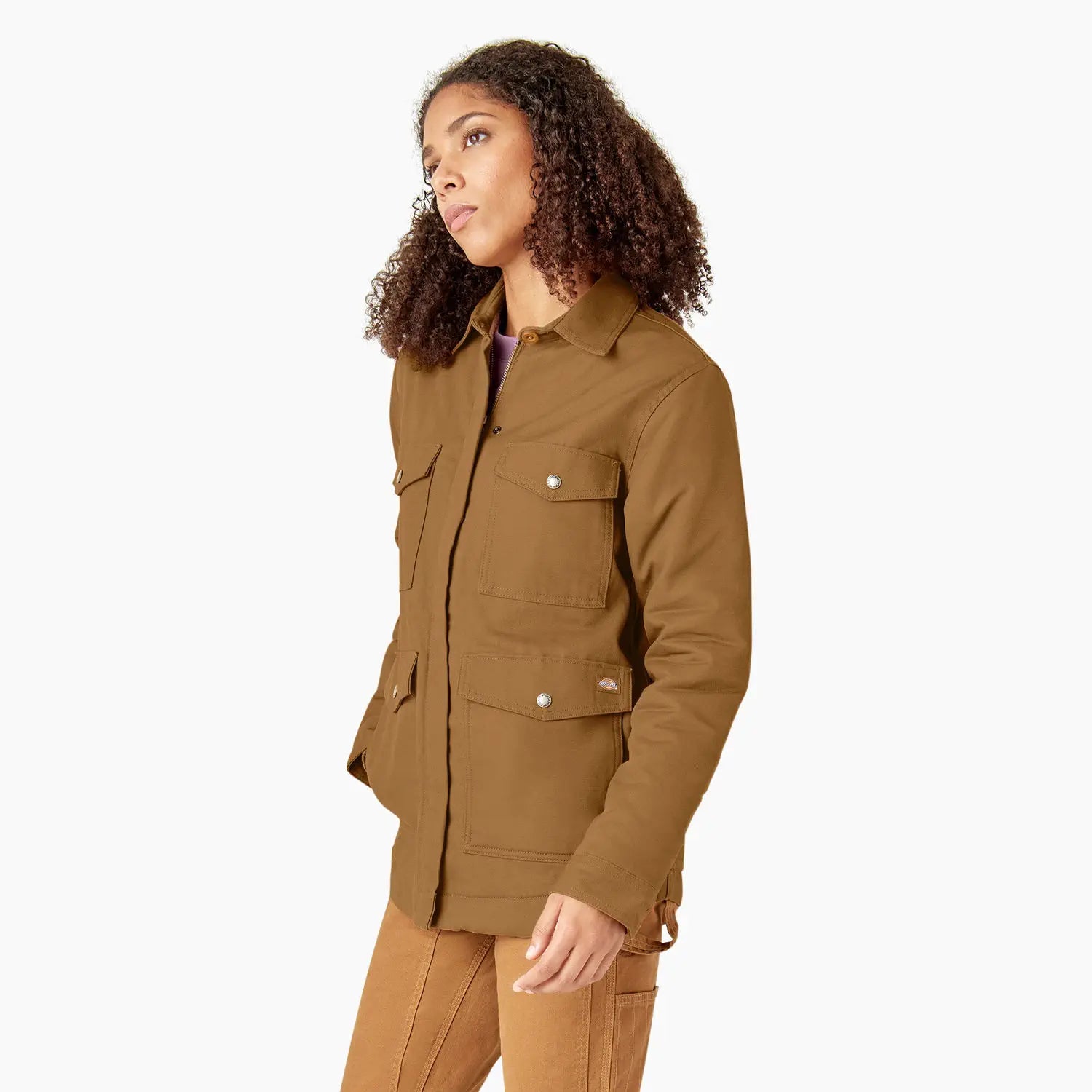 Dickies Women's Sherpa Lined Chore Coat
