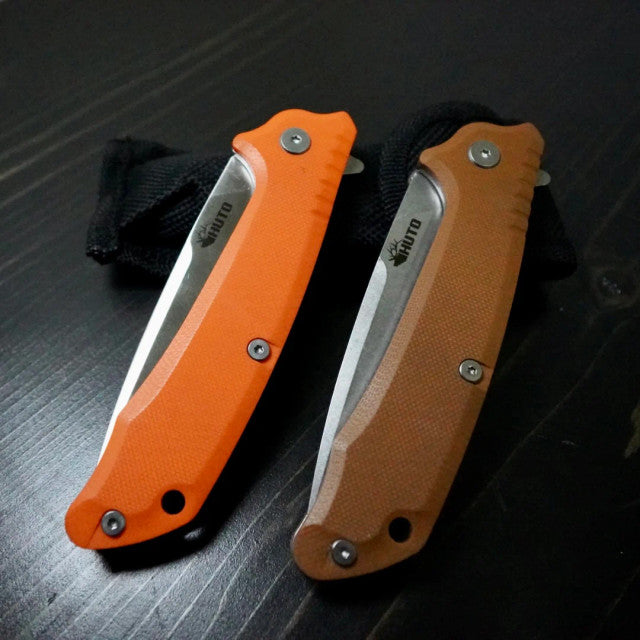 Huto Hunt Harder Folding Knife
