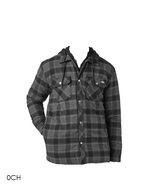 Dickies Men's Hooded Flannel Jacket