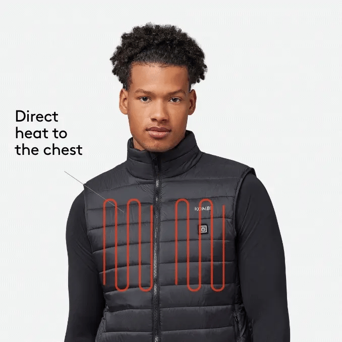 Kombi Men's Warm It Up Heated Vest