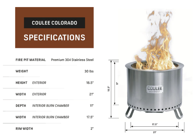 Coulee Colorado 17.5" | In-Store Only