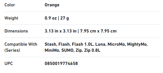 Jetboil Fuel Can Stabilizer 2.0