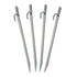 Stansport 12-Inch Tent Stakes - 4 Pack