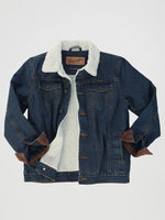 Wrangler Kid's Sherpa Lined Denim Jacket