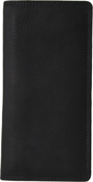 Rugged Earth Black Trifold Leather Wallet #35