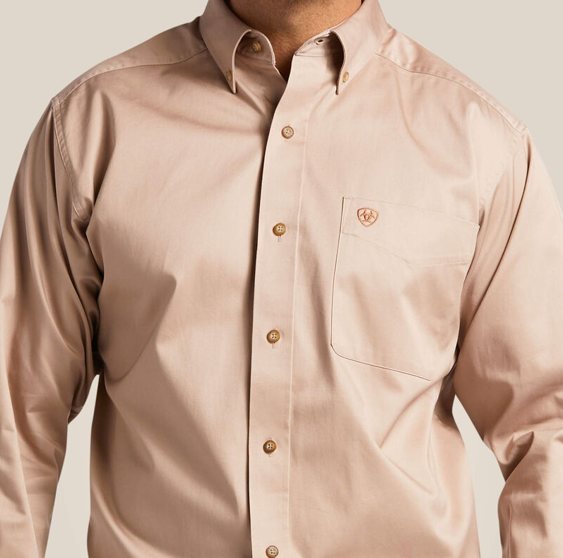 Ariat Solid Twill Classic Fit Shirt