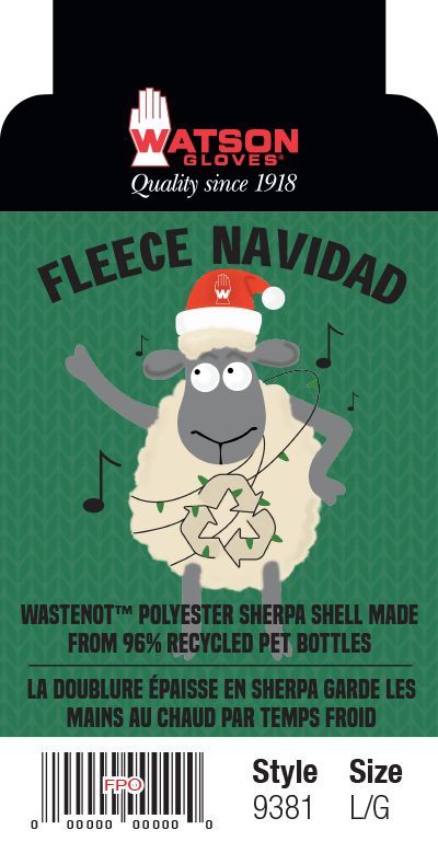 Watson Fleece Navidad Insulated Glove