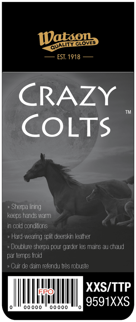 Watson Kids' Crazy Colt Winter Mitts