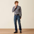 Ariat Wrinkle Free Dennis Fitted Snap Shirt